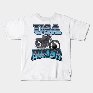 USA Biker Kids T-Shirt